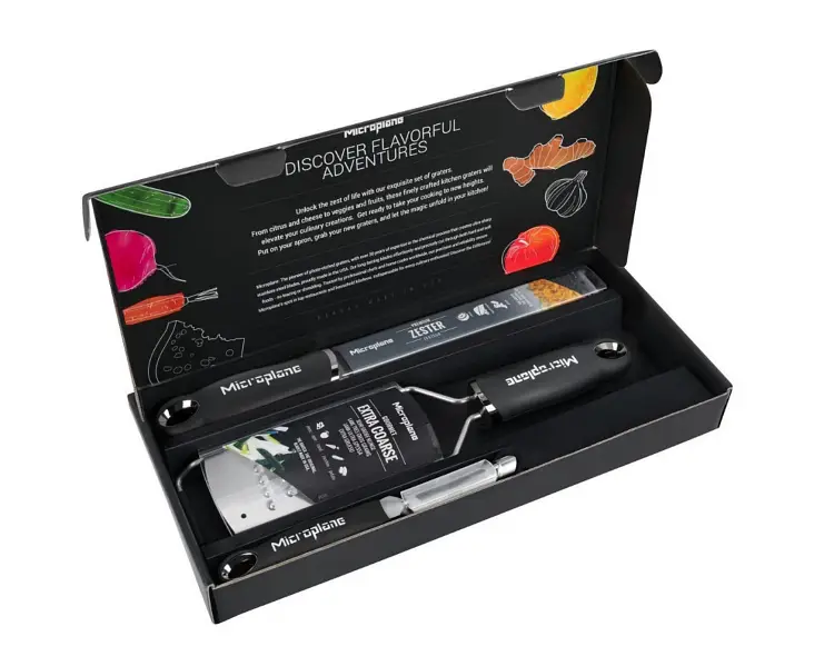 Microplane Geschenkset Gourmet Reiben und Schäler Bild 2