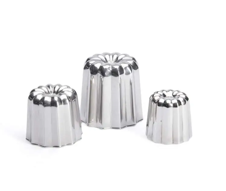 de Buyer Cannele Förmchen gezackt Edelstahl 45 Bild 2