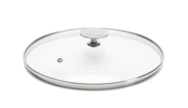 de Buyer Glasdeckel Edelstahlknopf 24 cm Bild