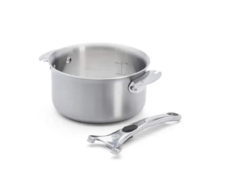 de Buyer Alchimy Loqy Topf Kasserolle 16 cm Wechselgriff Bild 2