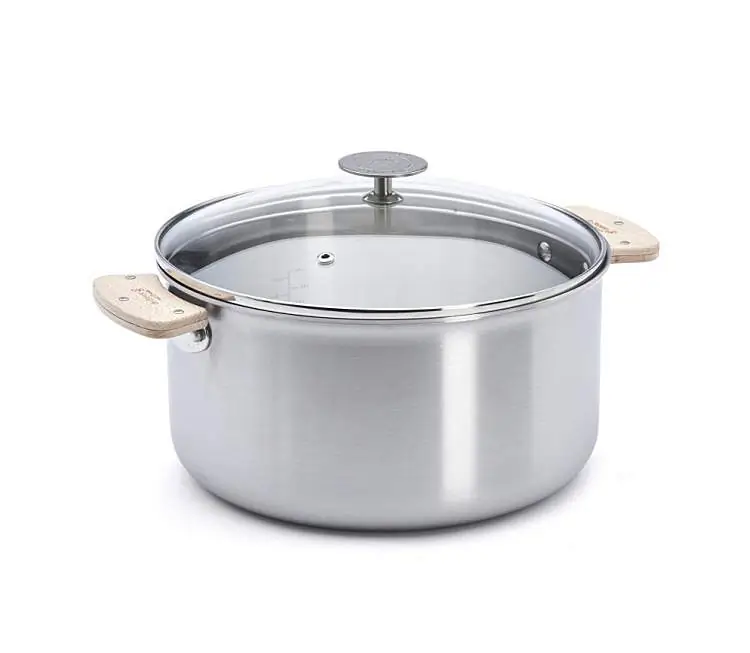 de Buyer Alchimy Loqy Topf Kasserolle 24 cm Wechselgriff Bild 2