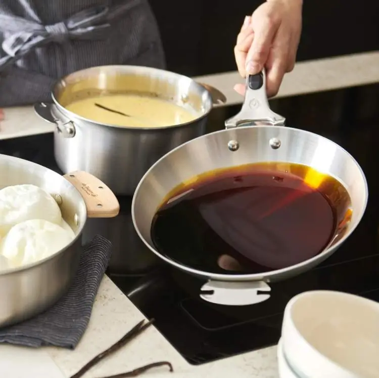 de Buyer Alchimy Loqy Bratpfanne 28 cm Wechselgriff Bild 2