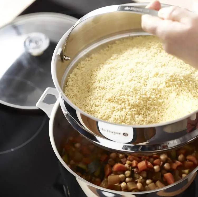 de Buyer Dämpfeinsatz aus Edelstahl 24 Bild 2