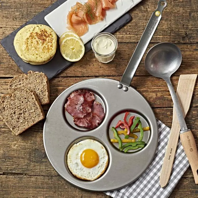 de Buyer Blinispfanne für 3 Blinis MINERAL B Bild 2