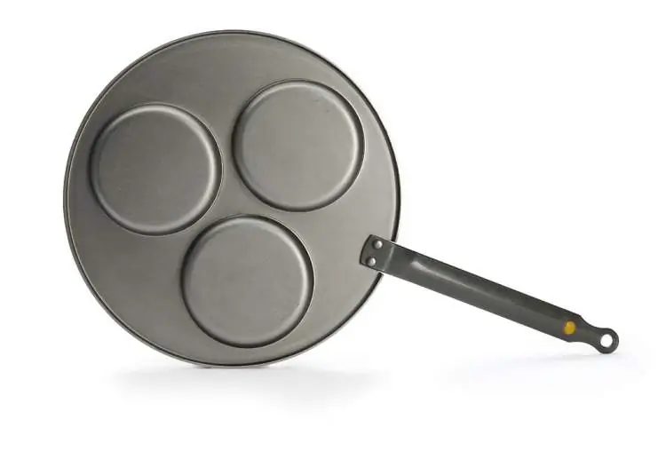 de Buyer Blinispfanne für 3 Blinis MINERAL B Bild 2