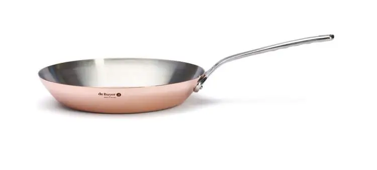 de Buyer Bratpfanne Kupfer Prima Matera Induktion 28 cm Bild 2