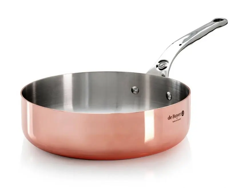 3011246230202 - Sauteuse zylindrisch Kupfer Induktion Prima Matera 20 cm