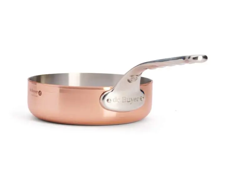 de Buyer Sauteuse zylindrisch Kupfer Induktion Prima Matera 24 cm Bild 2