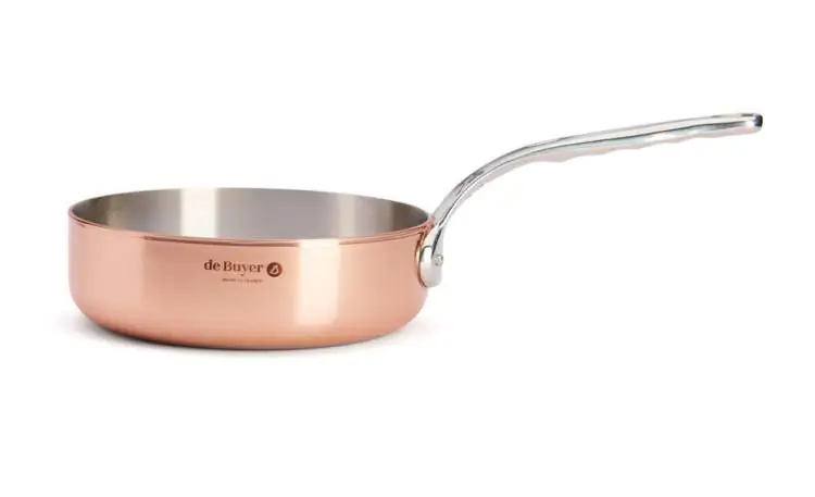 de Buyer Sauteuse zylindrisch Kupfer Induktion Prima Matera 24 cm Bild 2