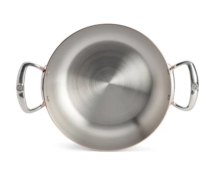 de Buyer Bratentopf konisch Schmorkasserolle Kupfer Prima Matera Induktion 28 cm Bild 2