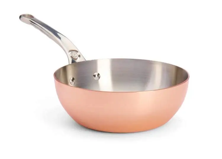 de Buyer Sauteuse Kupfer Prima Matera Induktion 24 cm Bild 2