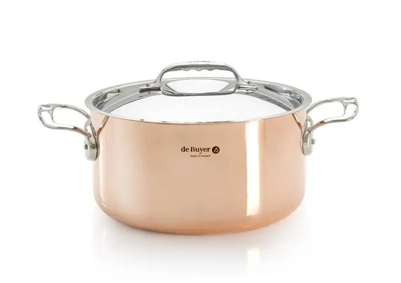 de Buyer Kochtopf Kupfer Prima Matera Induktion 24 cm Bild