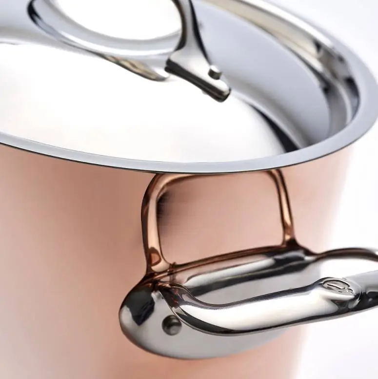 de Buyer Kochtopf Kupfer Prima Matera Induktion 28 cm Bild 2