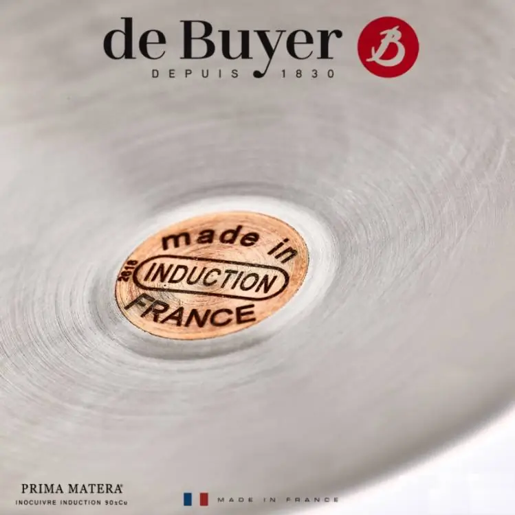 de Buyer Bratentopf hoch Kupfer Induktion Prima Matera 24 cm Bild 2