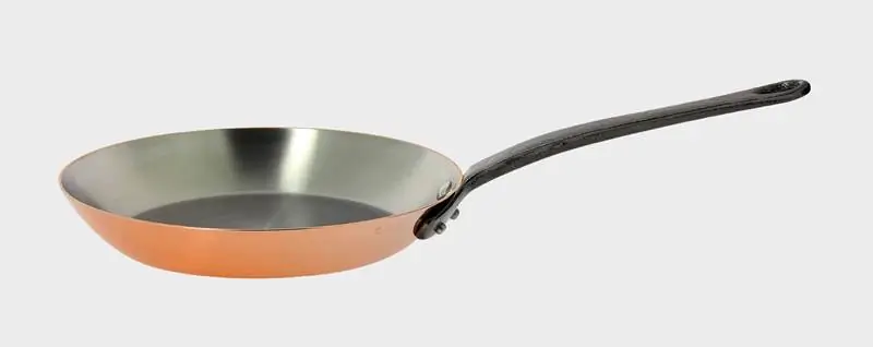 3011246324284 - Bratpfanne Kupfer Prima Matera Induktion Gusseisengriff 28 cm