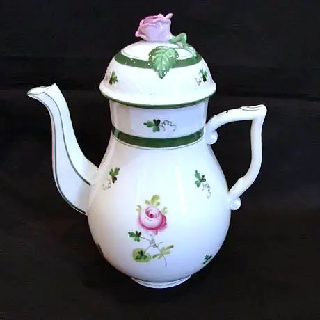 Herend Vieille Rose Kaffeekanne 612-5 coffeepot Bild