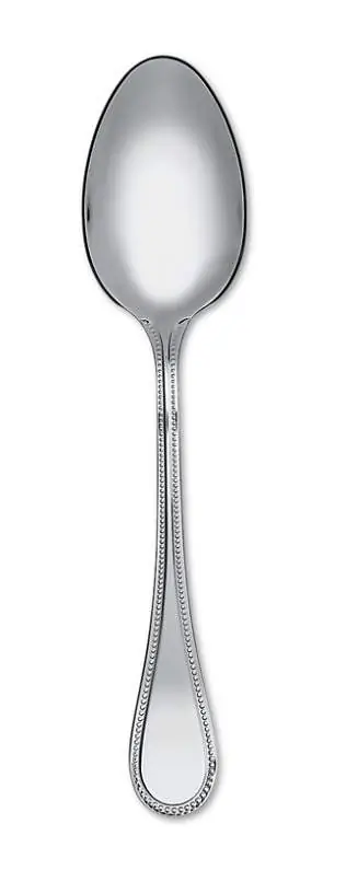 Christofle Mimosa Perles Tafellöffel Edelstahl Bild