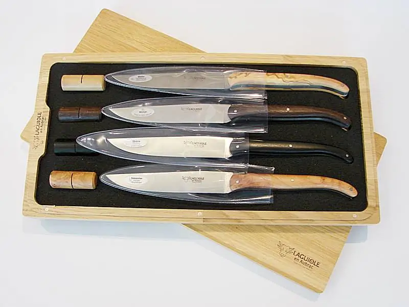 3701078004217 - Steakmesser Edelholzgriffe 4er Set