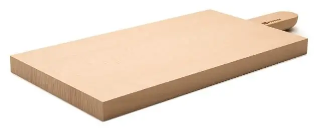 Windmühlenmesser aus Solingen Schneidbrett Servierbrett Buche 7291-2 Bild