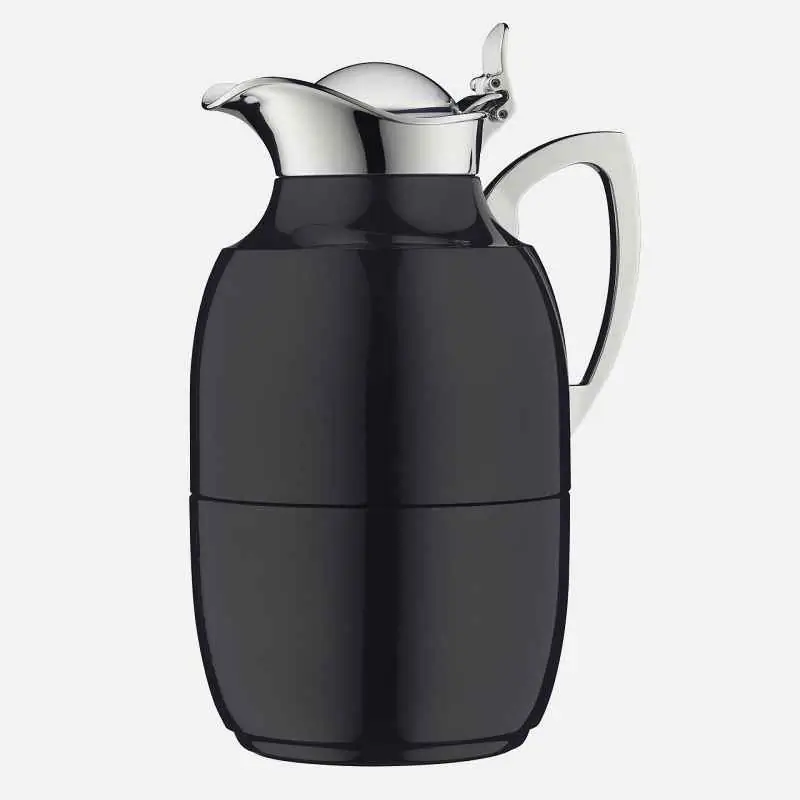 Isolierkanne Juwel jet black poliert 1,0 ltr