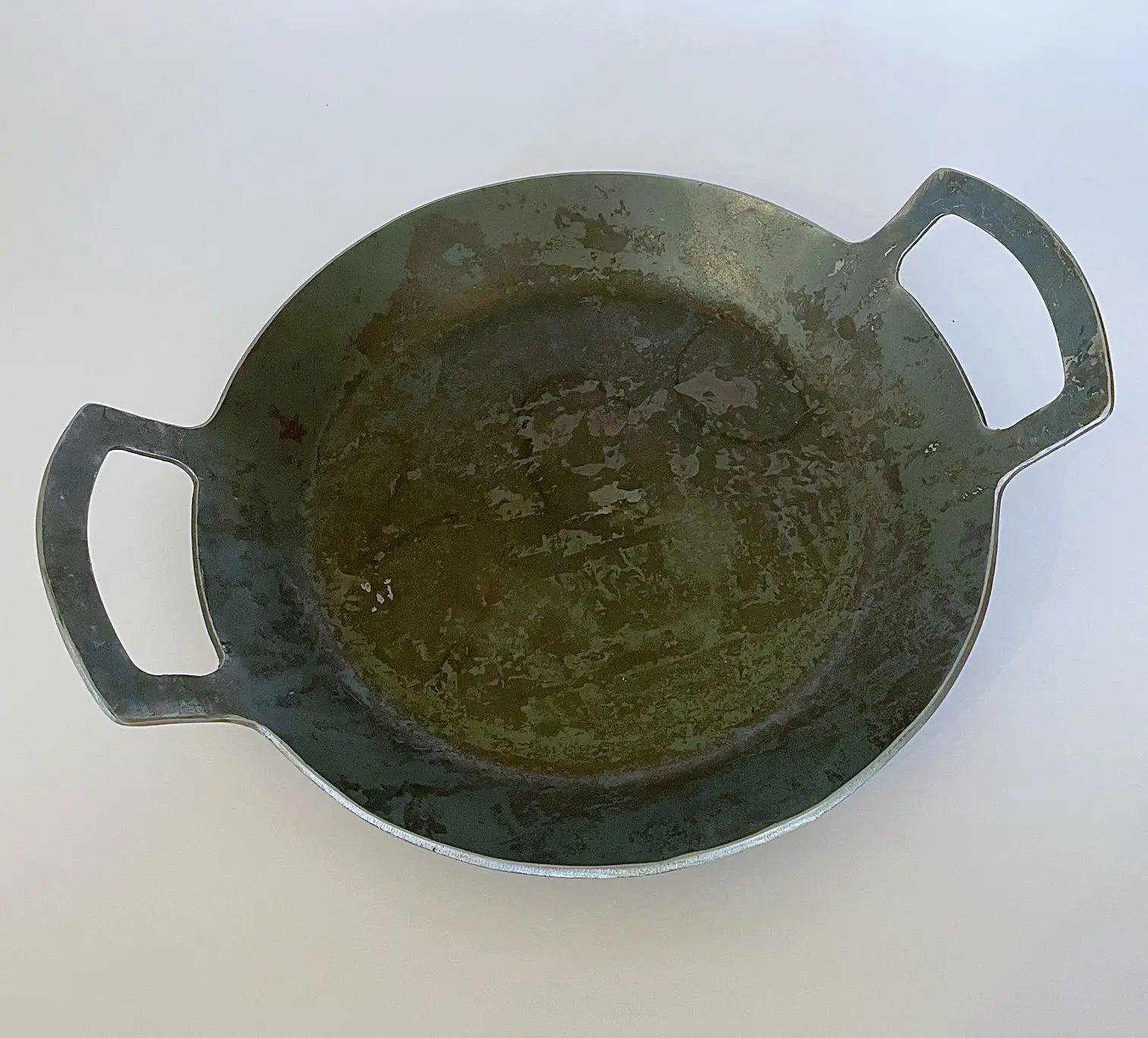 Turk Servierpfanne geschmiedet aus einem Stück zwei Griffe 26 cm Bild 2