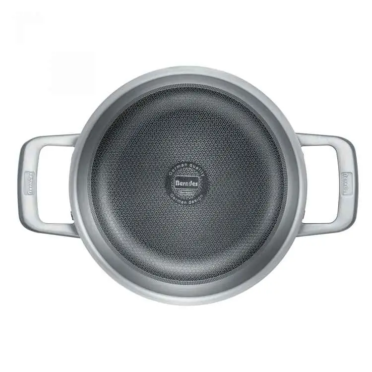 Berndes Tricion Resist bnature Servierpfanne mit Glasdeckel 32 cm Bild 2