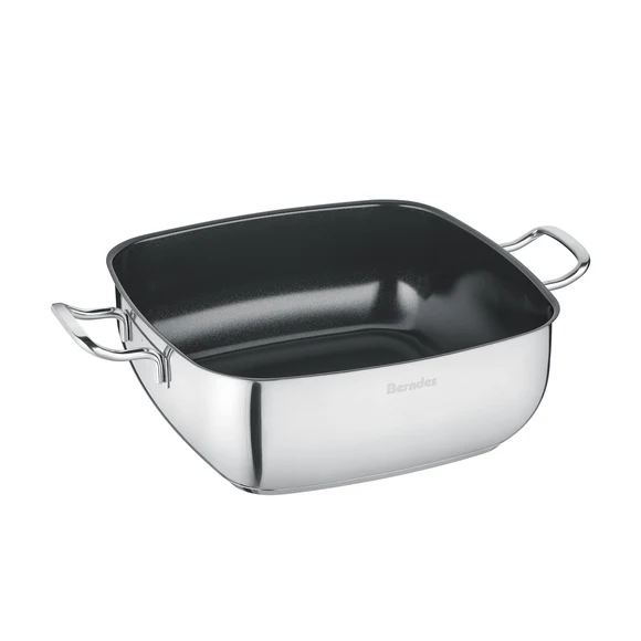 Berndes Servierpfanne mit Glasdeckel Quadro 28 cm Bild 2