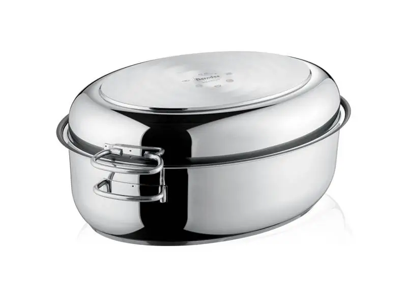 Berndes Bräter Edelstahl antihaft oval Bild 2