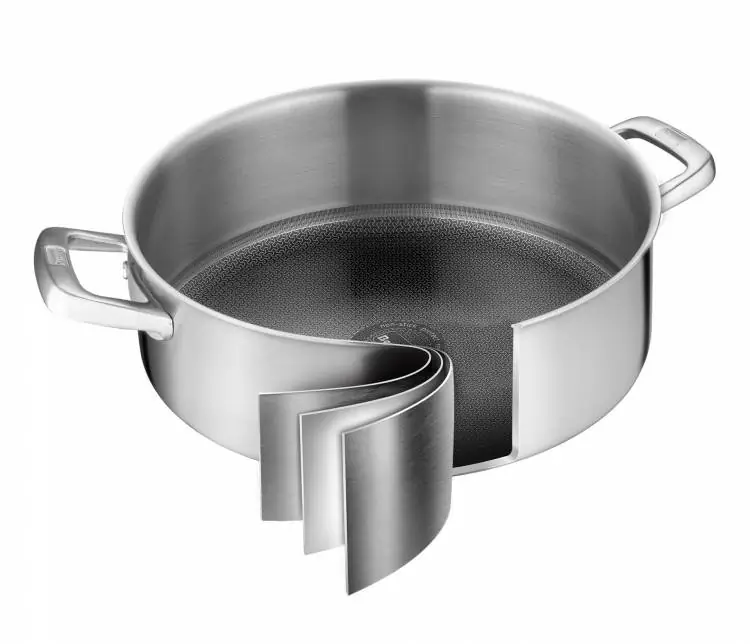 Berndes Tricion Resist Servierpfanne mit Glasdeckel 28 cm Bild 2