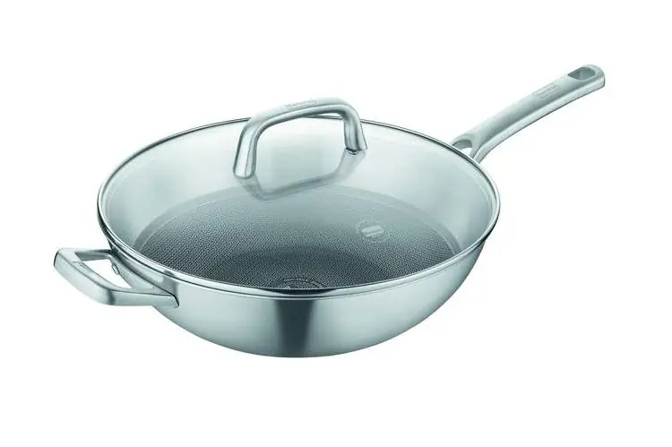 Berndes Tricion Resist Wok 32 cm mit Deckel Bild