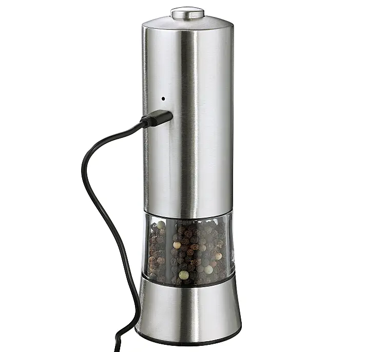 Zassenhaus Pfeffermühle Gera elektrisch USB 18 cm Bild 2