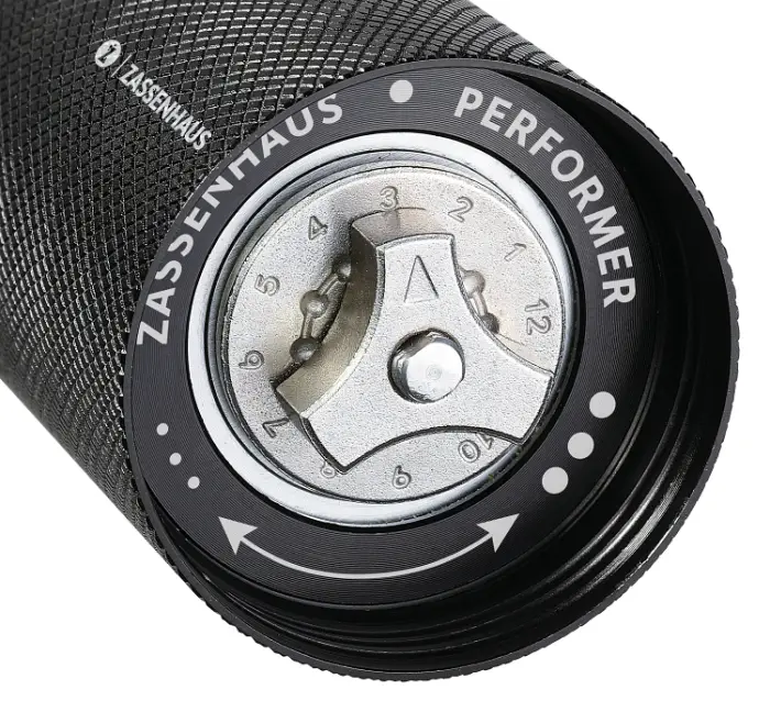 Zassenhaus Pfeffermühle Gewürzmühle Performer 13 cm nussbaum Bild 2