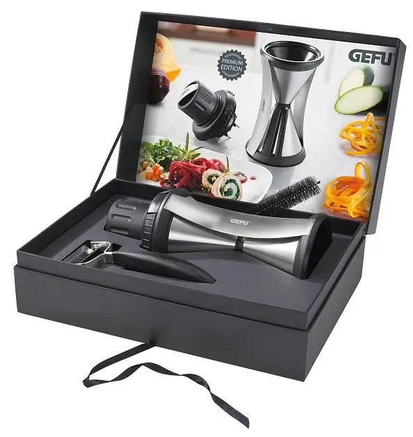 GEFU Spiralschneider Spirelli XL Set 00092A Bild 2