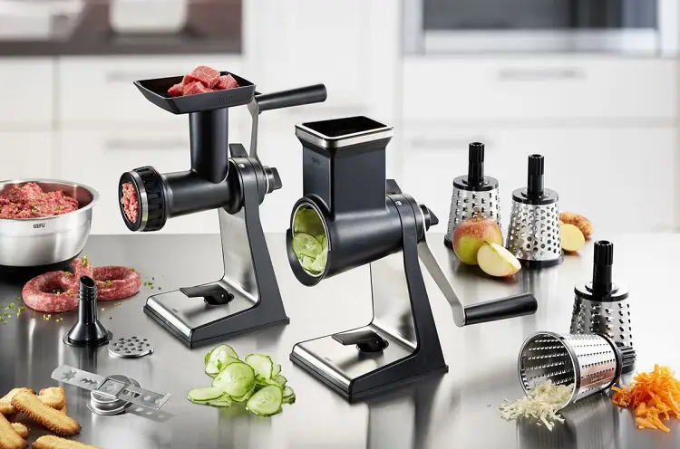 GEFU Set Trommelreibe und Fleischwolfvorsatz Transforma 00115 Bild 2