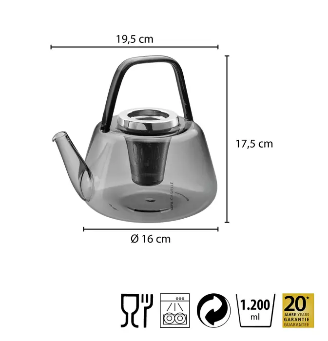 GEFU Chavelle Teekanne 1,2 l Bild 2