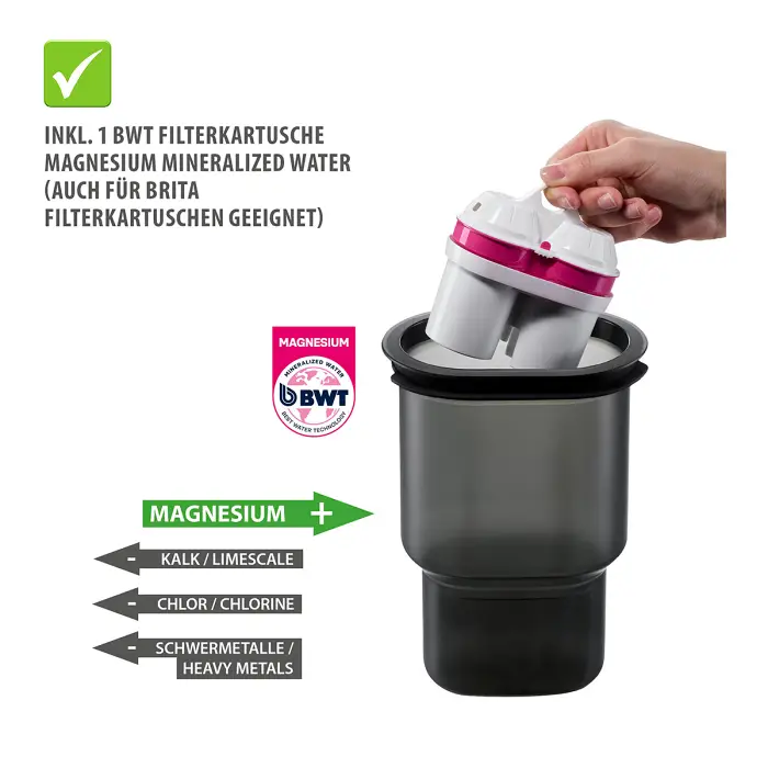 GEFU Tischwasserfilter inklusive Filterkartusche PURALIS Bild 2