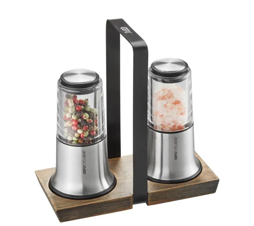 GEFU Pfeffermühle Salzmühle Set X-plosion edelstahl Bild