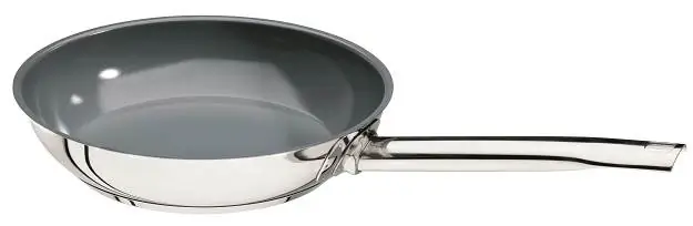 4007257598973 - Bratpfanne SCHULTE-UFER Pfannen Gr Ø 24 cm silberfarben Bratpfannen Pfanne Induktion