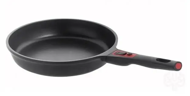 4007257621398 - Bratpfanne SCHULTE-UFER Switch Pfannen Gr Ø 24 cm schwarz (schwarz rot) Bratpfannen Pfanne Induktion abnehmbarer Griff