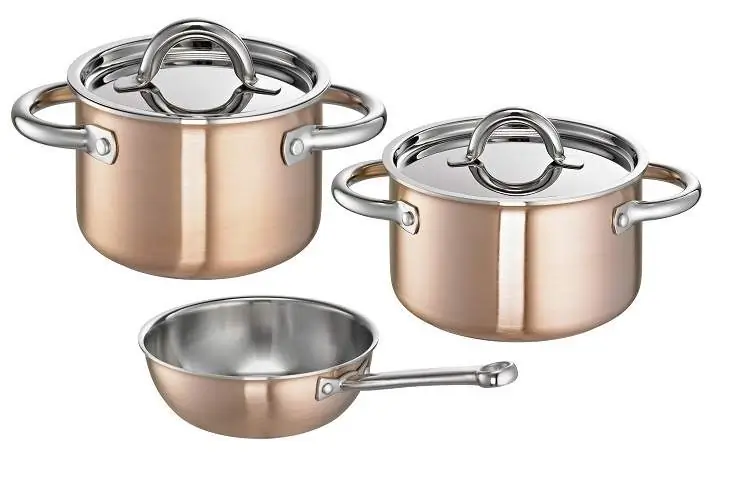4007257623491 - TopfSet Kupfer De Luxe i 3 teilig