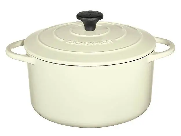 Bratentopf rund 24cm creme Provence