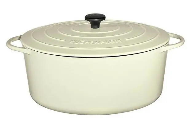 Bratentopf oval 35cm creme Provence