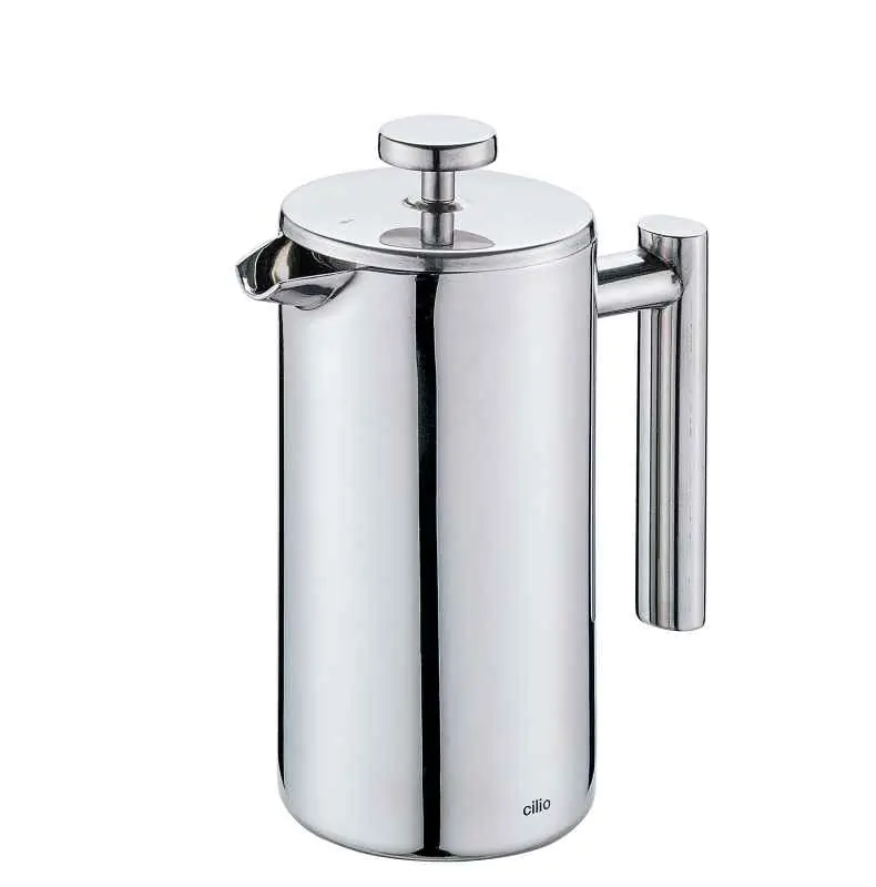 4017166540260 - Sara Kaffeebereiter Kaffeekanne aus poliertem Edelstahl Für 6 Tassen