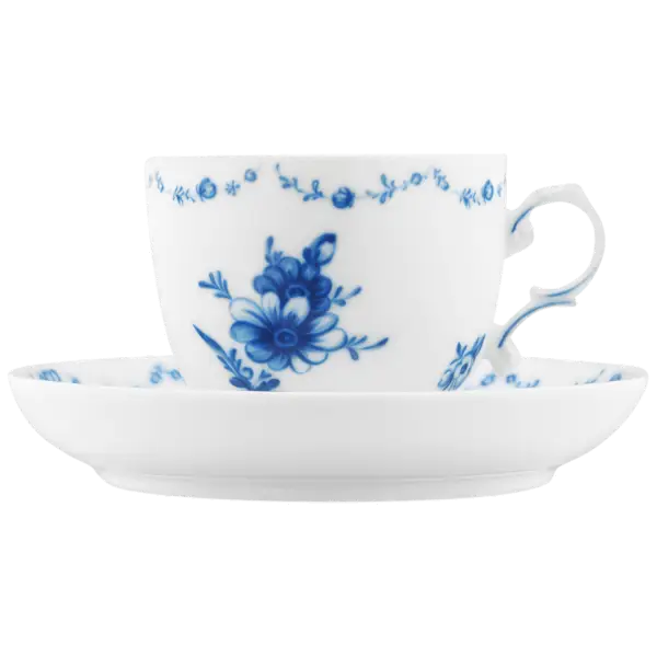 Fürstenberg Porzellan Lottine Kaffeetasse 14 mit Untere mit Spiegel Bild