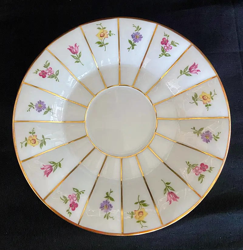 Fuerstenberg Greque Mille Fleurs 1729 Kaffee-Untertasse Bild