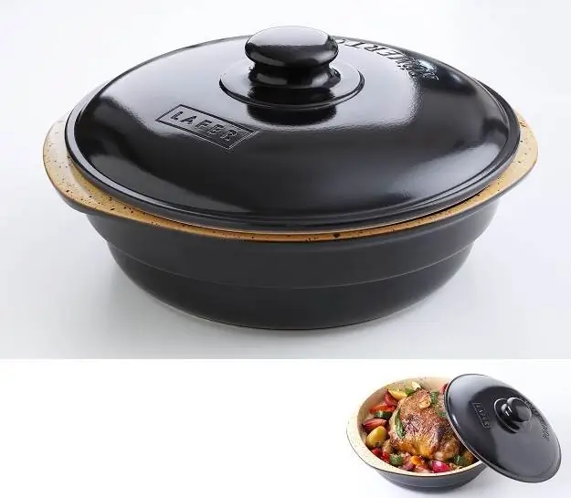 4029466009576 - Schmortopf dutch oven rund mit Deckel Lafer BBQ