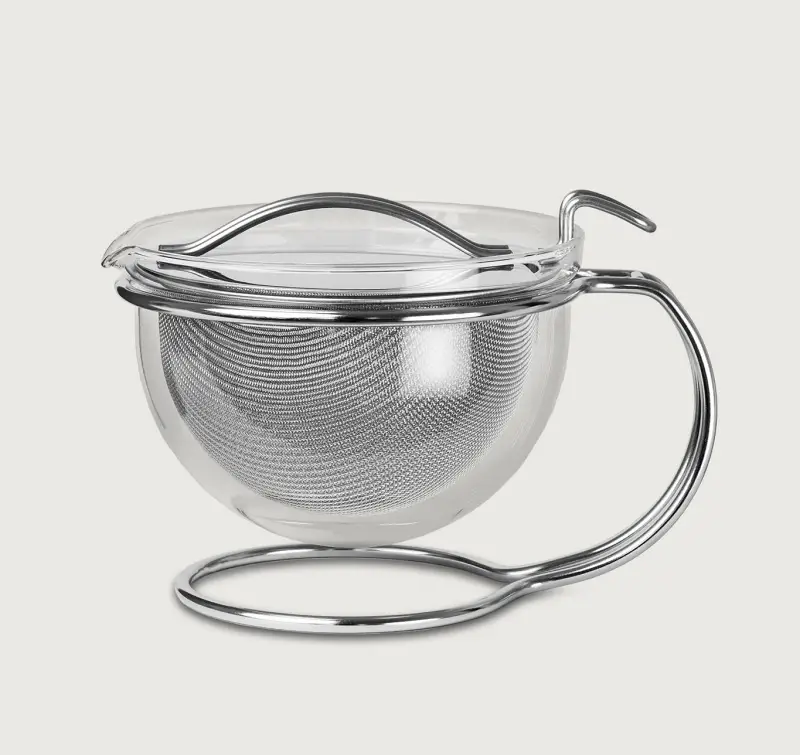 4029999006479 - mono - Aktionsset Portionsteekanne + Siebablage - edelstahl mono filio Portionsteekanne 06l Siebablage gratis