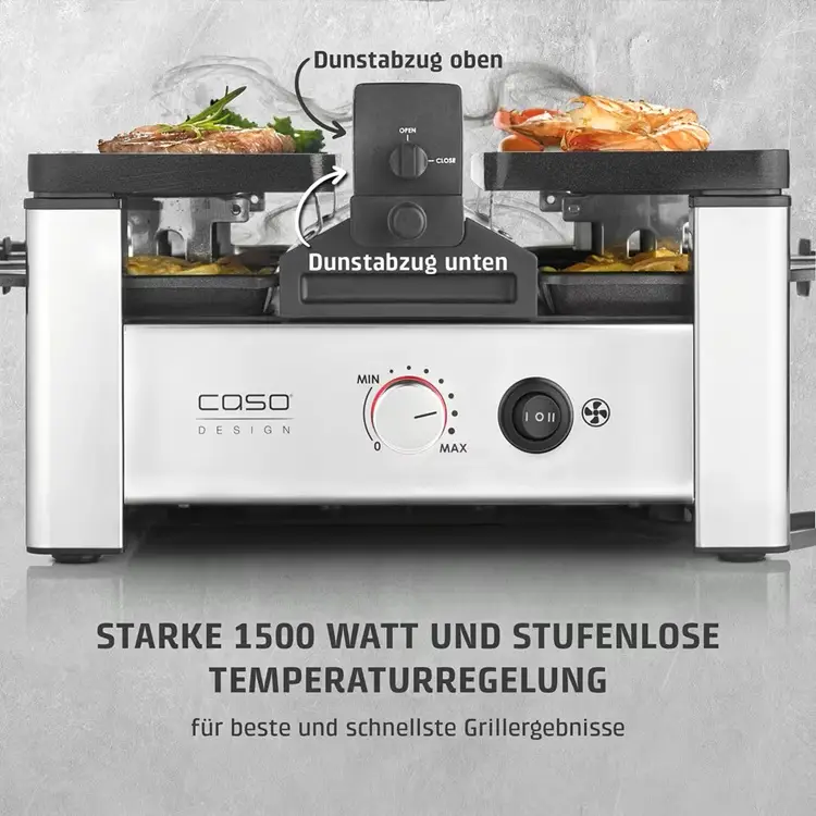 Caso Design Raclette AirClean Bild 2
