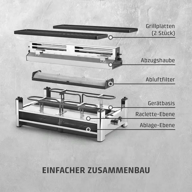 Caso Design Raclette AirClean Bild 2