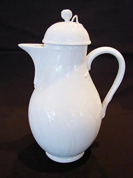 4043778002742 - Neuosier weiss Kaffeekanne klein mit kleinen Fehlern 055 ltr